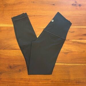 Lululemon Align High Rise 25in Pants Graphite Grey Size 0
